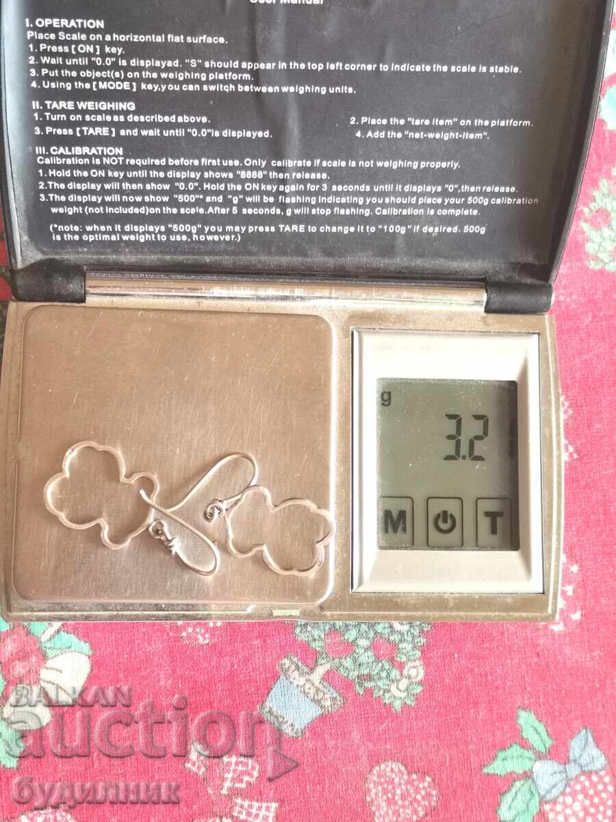 Silver earrings. I'm listing over 100 auctions. Take a look and stay tuned - 7 Silver earrings. I'm listing over 100 auctions. Take a look and stay tuned - 7