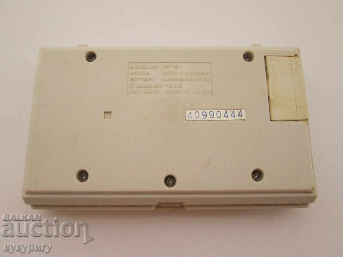 Стара детска електронна LCD игра Nintendo OIL PANIC 1982 год с цена 200.00 лв. | € 102.26