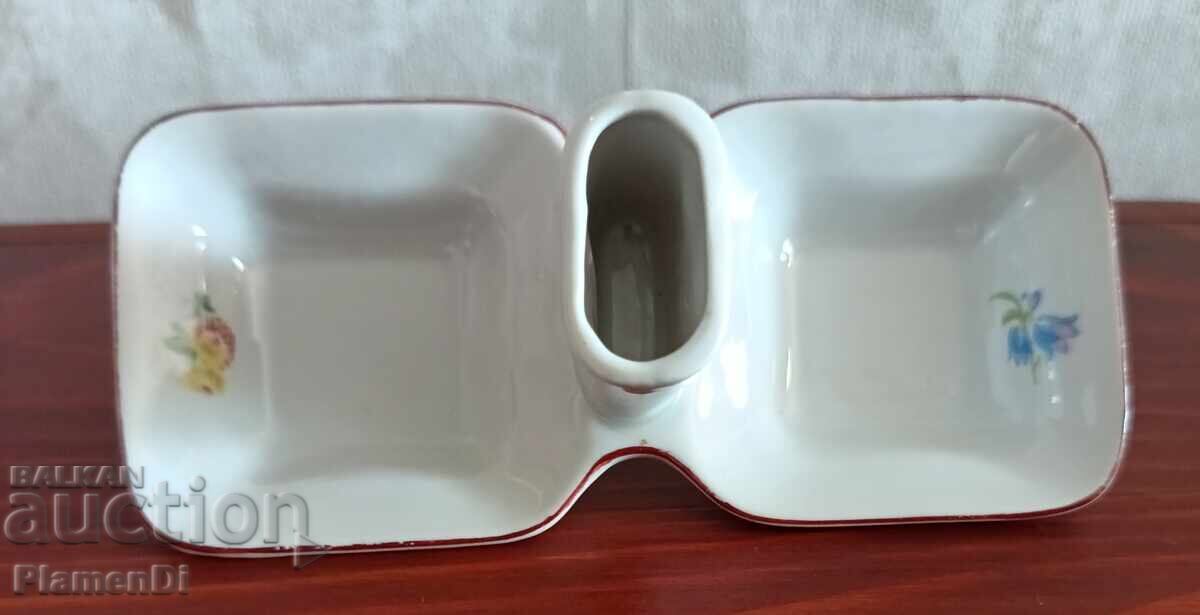 Delivery of Old Bulgarian Porcelain - Salt Cellar