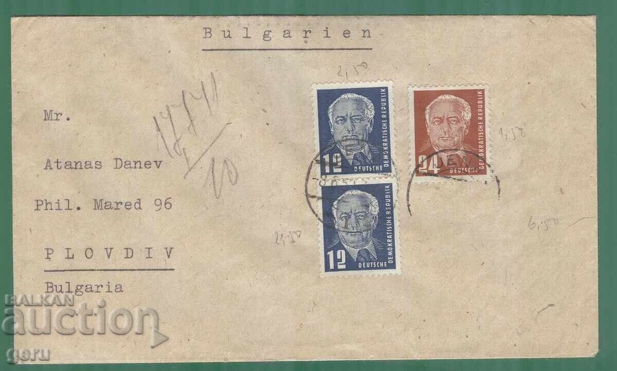 Germania RDG Germaniya RDG 1951 Mi 251 252 nj7