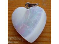 Pendant - Mother-of-Pearl Heart