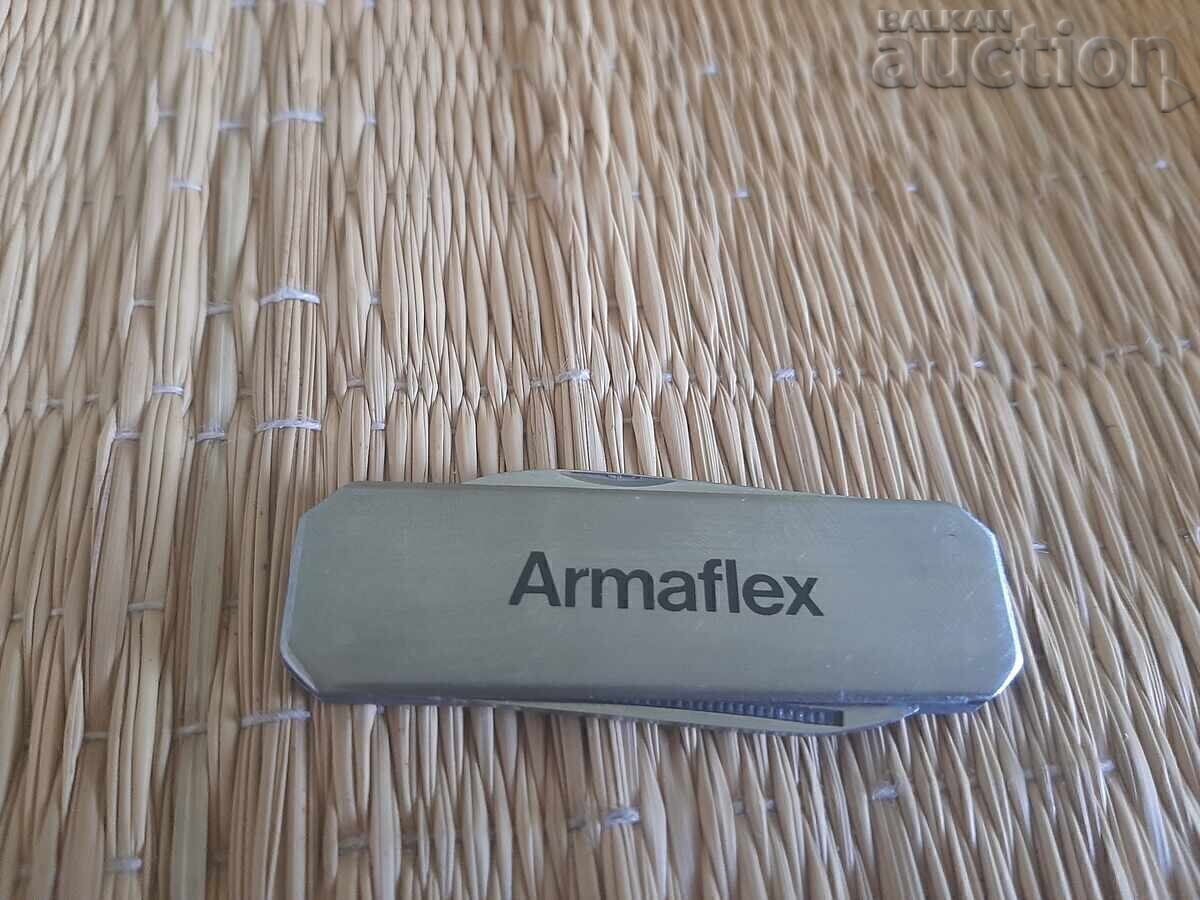 Micul cuțit de buzunar metalic publicitar Armaflex - 6