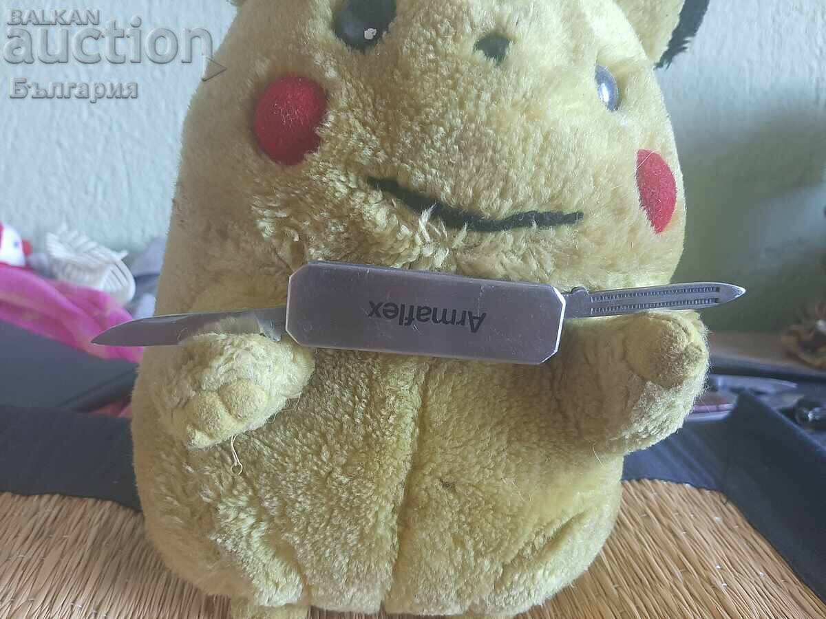 Small metal advertising pocket knife Armaflex knife Small metal advertising pocket knife Armaflex knife