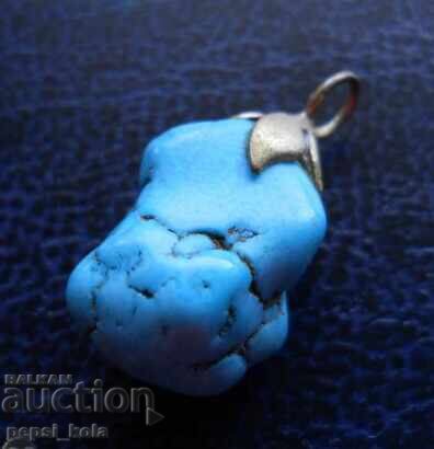 Μετάλλιο - μενταγιόν από τυρκουάζ με τιμή 3.00 BGN | € 1.53