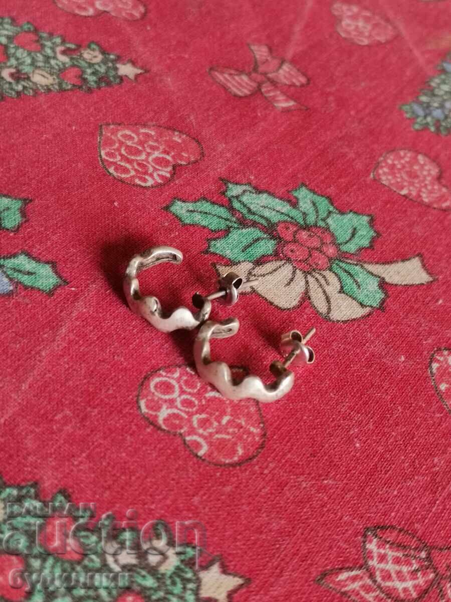 Silver earrings. I'm listing over 100 auctions. Take a look and stay tuned with price 24.99 BGN | € 12.78