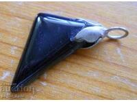 Medalion - pandantiv din onix negru