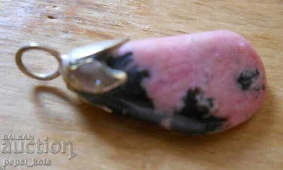 Pendant - Rhodonite pendant with price 3.00 BGN | € 1.53
