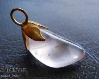 Pendant - Rose Quartz Pendant with price 4.00 BGN | € 2.05 Pendant - Rose Quartz Pendant with price 4.00 BGN | € 2.05