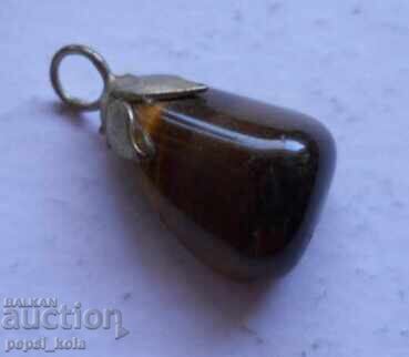 Μετάλλιο - μενταγιόν από μάτι τίγρης με τιμή 4.00 BGN | € 2.05 Μετάλλιο - μενταγιόν από μάτι τίγρης με τιμή 4.00 BGN | € 2.05