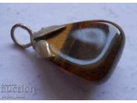 Medalion - pandantiv din ochi de tigru