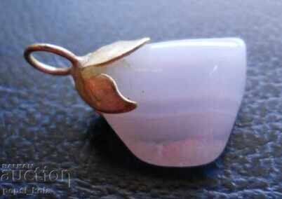 Pendant - sapphire (blue chalcedony) with price € 2.00 | 3.91 BGN Pendant - sapphire (blue chalcedony) with price € 2.00 | 3.91 BGN