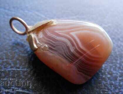 Pendant - agate pendant with price 4.00 BGN | € 2.05 Pendant - agate pendant with price 4.00 BGN | € 2.05