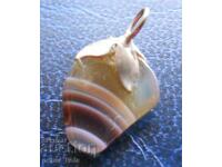 Медальон - висулка от ахат