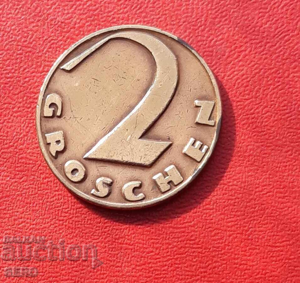 Αυστρία-2 γρόσια 1928 Αυστρία-2 γρόσια 1928