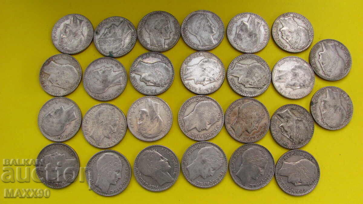 10 francs of silver with price 25.00 BGN | € 12.78