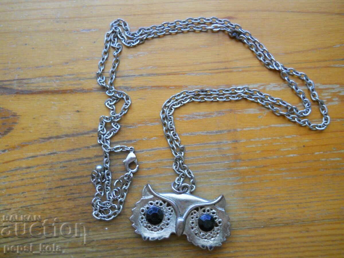 Old necklace - owl head Old necklace - owl head