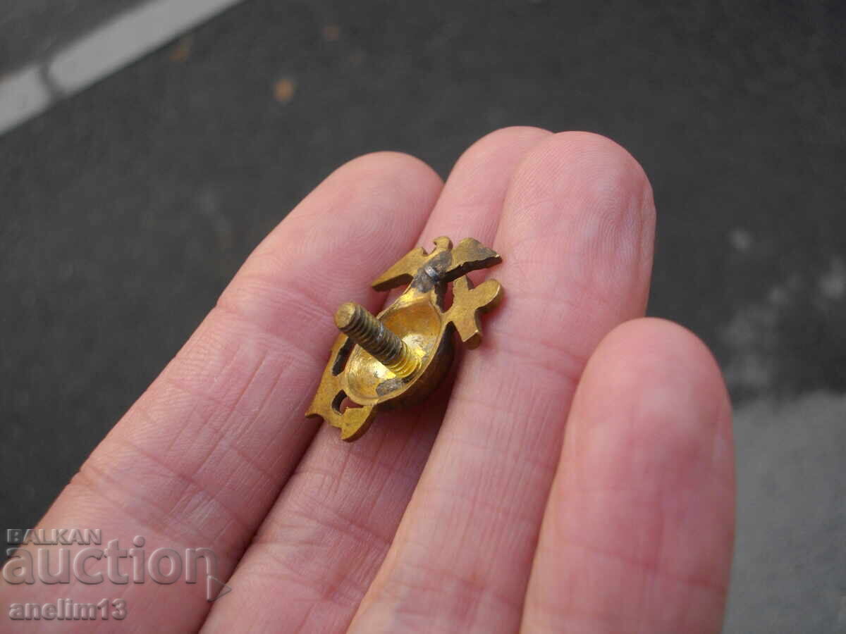 ΠΑΛΑΙΟ ΕΜΒΛΗΜΑ ΧΑΛΚΙΝΟ ΒΙΔΩΤΟ ΣΩΜΑ ΣΤΟ US MARINE CORPS - 6