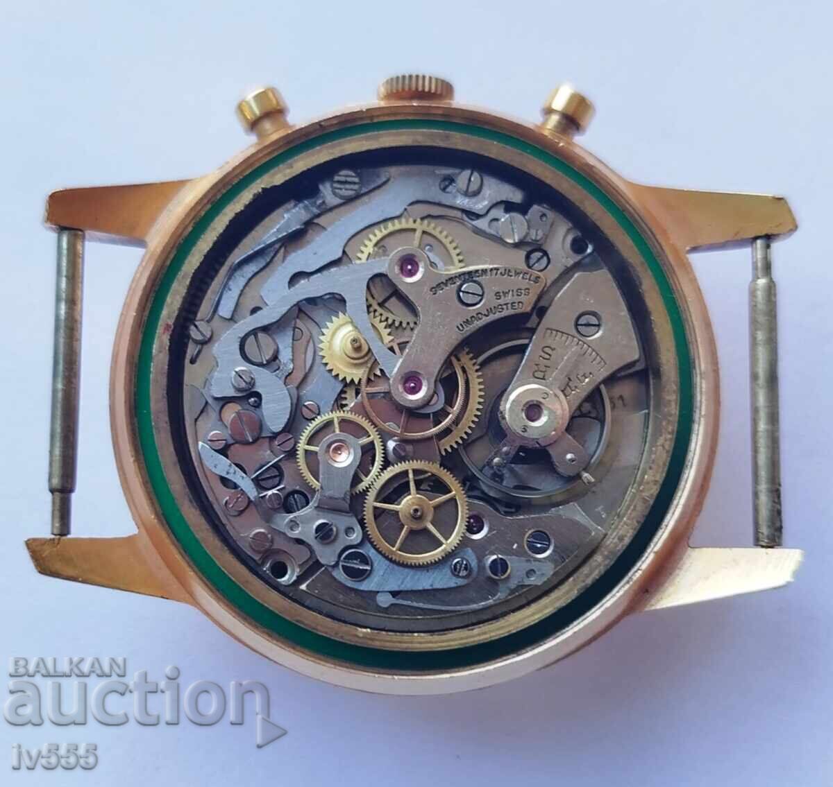 Livrarea CEAS ELVEȚIAN DE MÂNĂ/CRONOGRAF - AUREOLE 17 RUBIS Livrarea CEAS ELVEȚIAN DE MÂNĂ/CRONOGRAF - AUREOLE 17 RUBIS