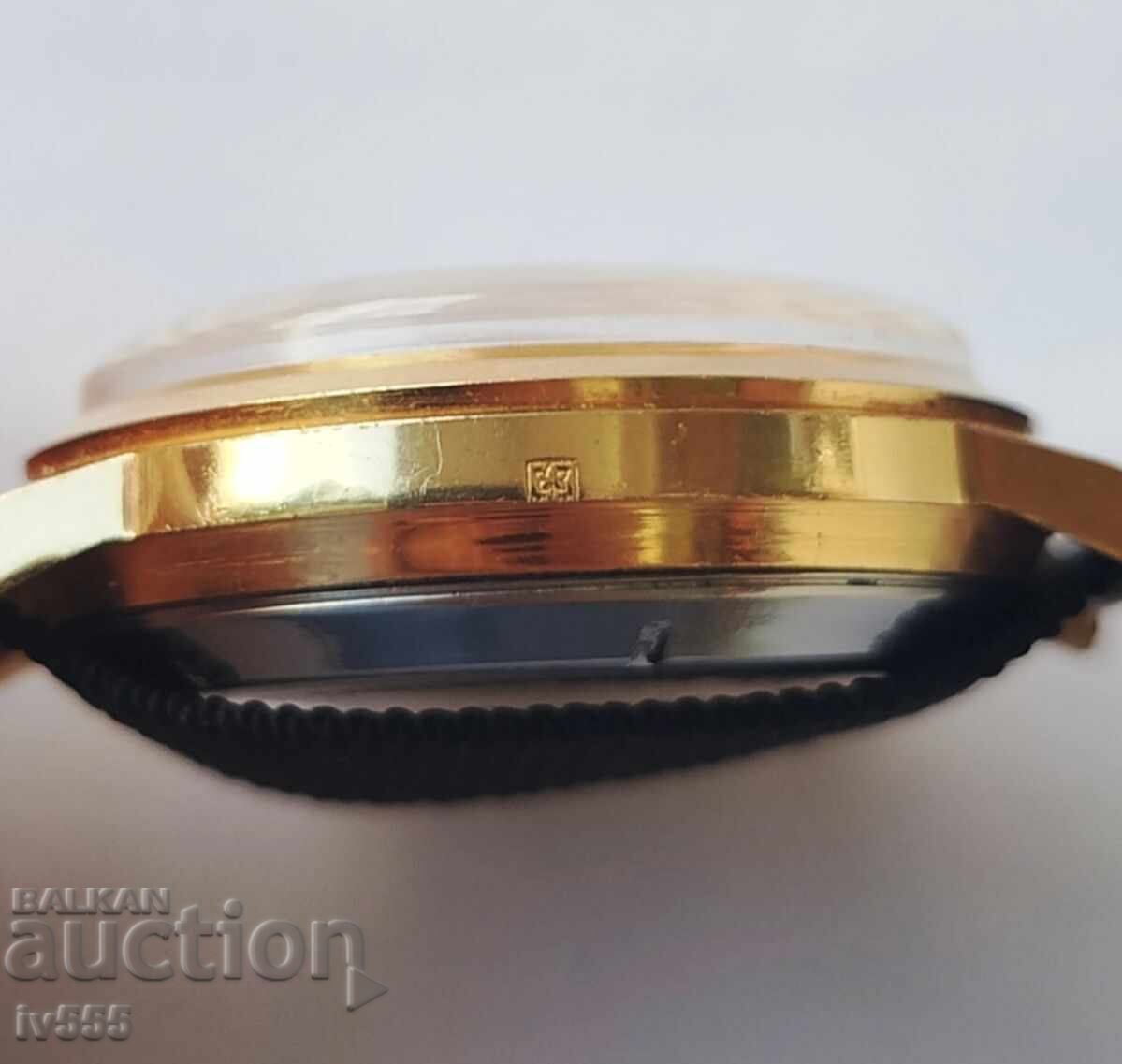 CEAS ELVEȚIAN DE MÂNĂ/CRONOGRAF - AUREOLE 17 RUBIS - 5 CEAS ELVEȚIAN DE MÂNĂ/CRONOGRAF - AUREOLE 17 RUBIS - 5