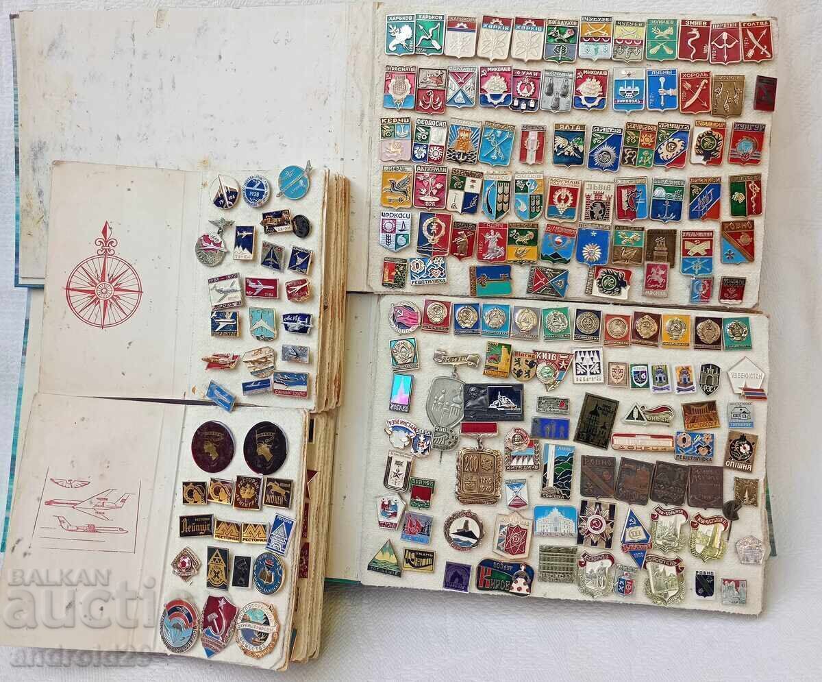 Lot uriaș de Insigne URSS - 900 bucăți Lot uriaș de Insigne URSS - 900 bucăți