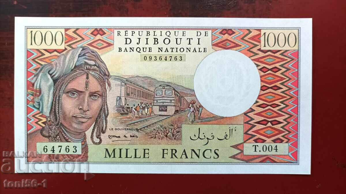 Djibouti 1000 Francs 1991 UNC Djibouti 1000 Francs 1991 UNC