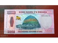 Rwanda 5000 Francs 2024 UNC