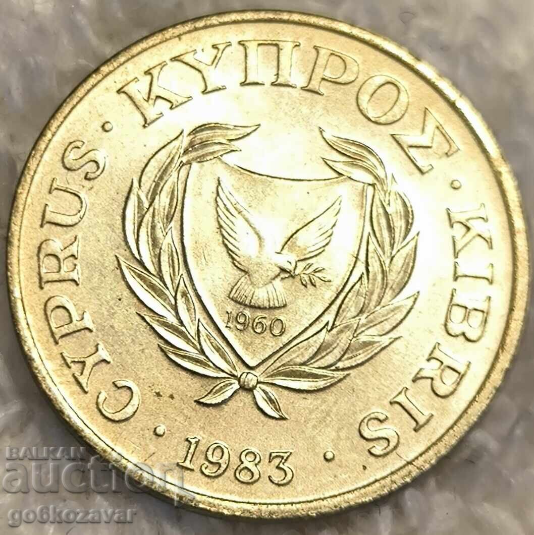 Кипър 2 цента 1983г UNC Кипър 2 цента 1983г UNC
