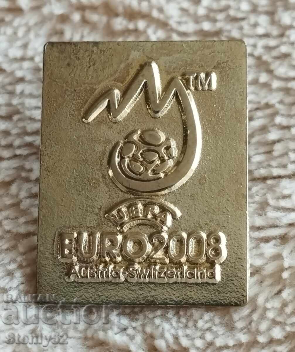 Футболна значка от EURO -2008 год. Футболна значка от EURO -2008 год.