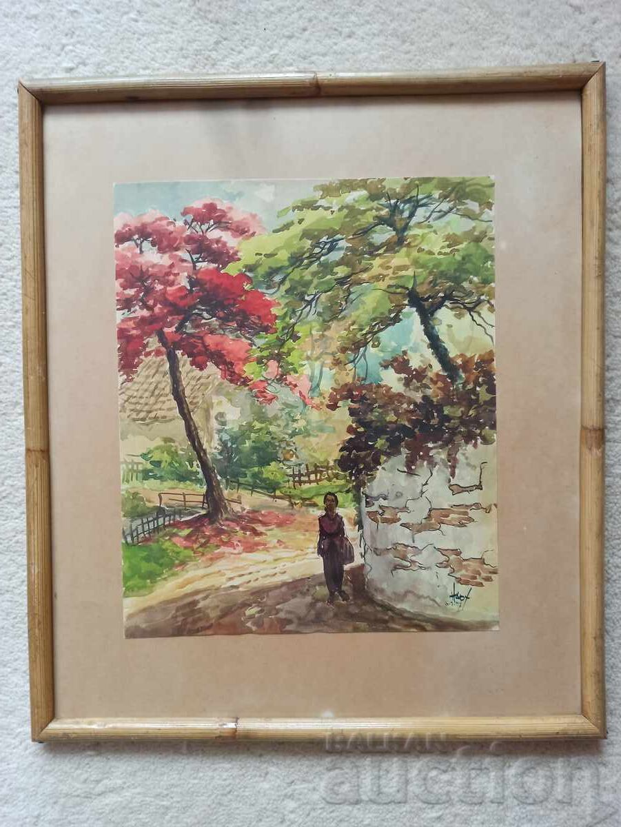 Auction Two very beautiful old watercolors. Auction Two very beautiful old watercolors.