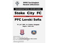 Stoke City - Levski programă 2004