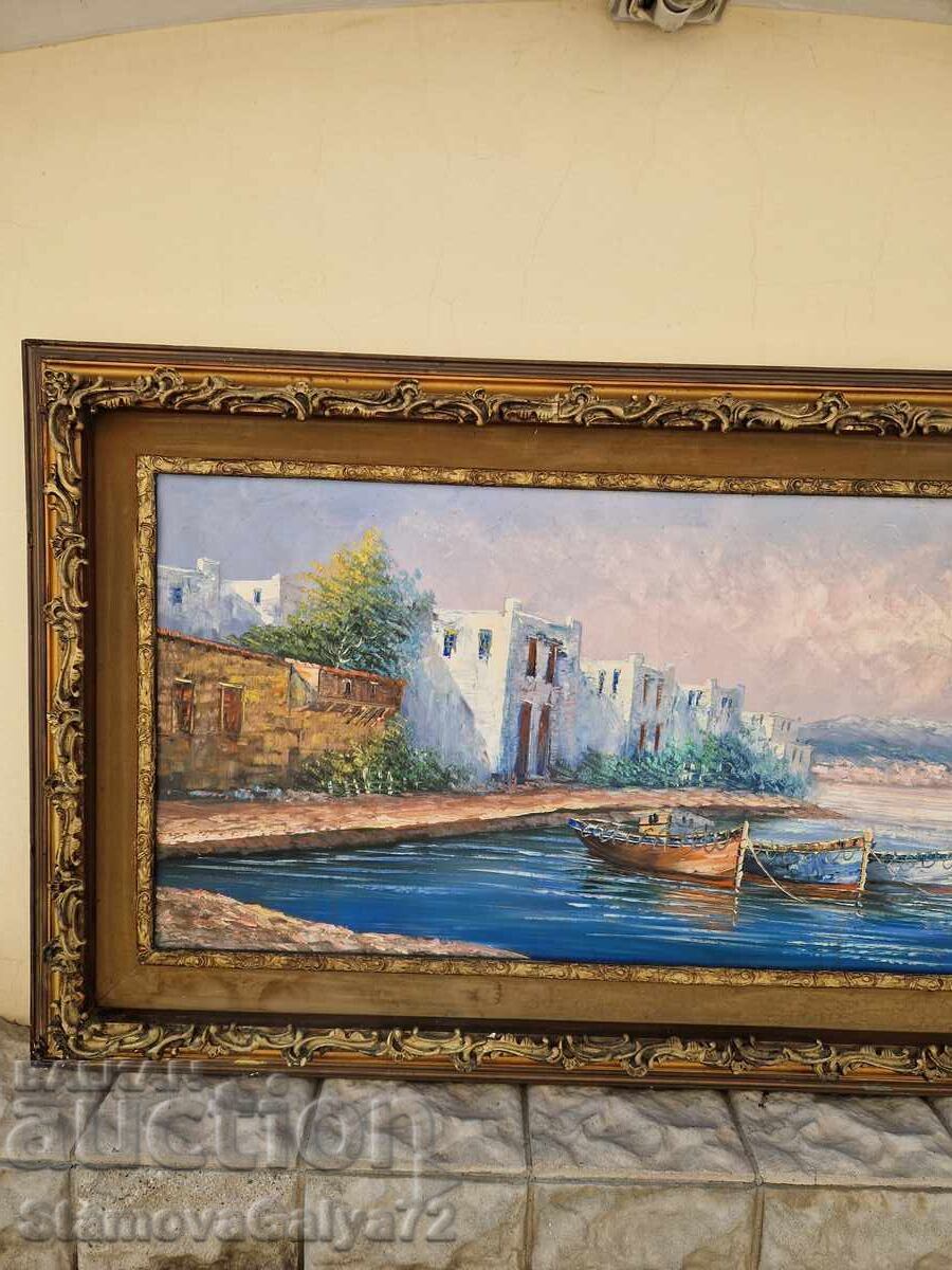 Παράδοση Τεράστιος μοναδικός πίνακας αριστουργηματικού στυλ, λάδι σε καμβά