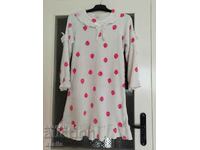 Homemade warm fleece dress size L