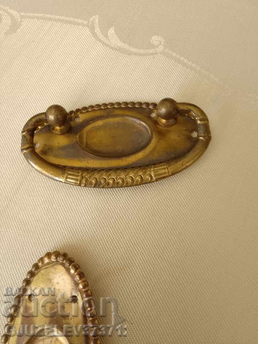 Set Art Deco mânere sertare marcate cu ștampilă - 7 Set Art Deco mânere sertare marcate cu ștampilă - 7