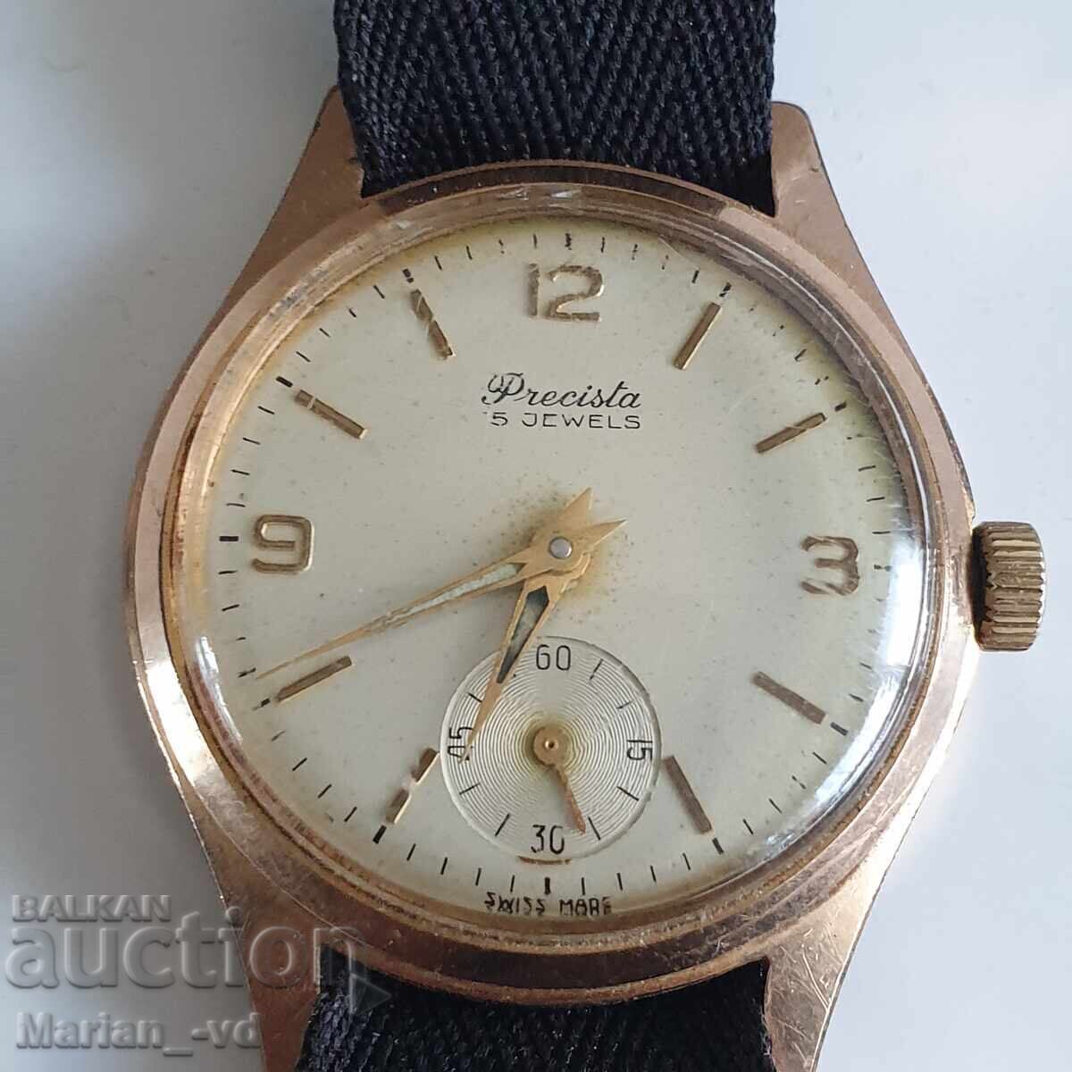 Παράδοση Ελβετικός επιχρυσωμένος ανδρικός ρολογιός