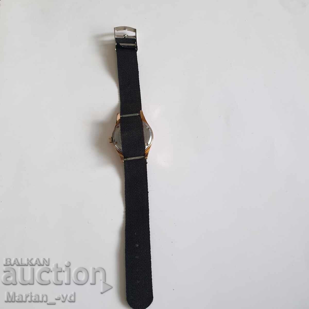 Ελβετικός επιχρυσωμένος ανδρικός ρολογιός - 5