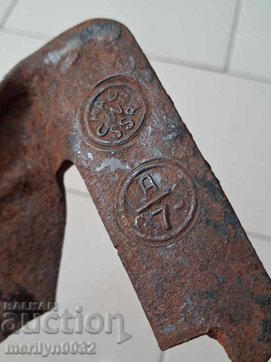 Доставка на Стара ръчно кована коса за косене, ковано желязо