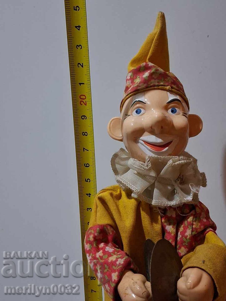 Παλιά κούκλα, παιδικό μηχανικό παιχνίδι - 6