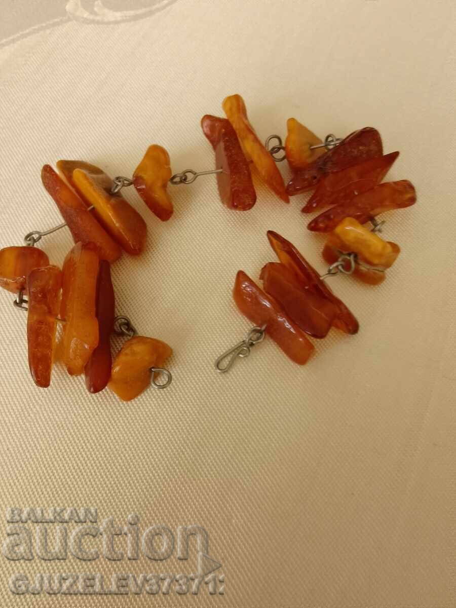 Παλαιό Βραχιόλι από Ακατέργαστο Κεχριμπάρι με τιμή 75.00 BGN | € 38.35 Παλαιό Βραχιόλι από Ακατέργαστο Κεχριμπάρι με τιμή 75.00 BGN | € 38.35