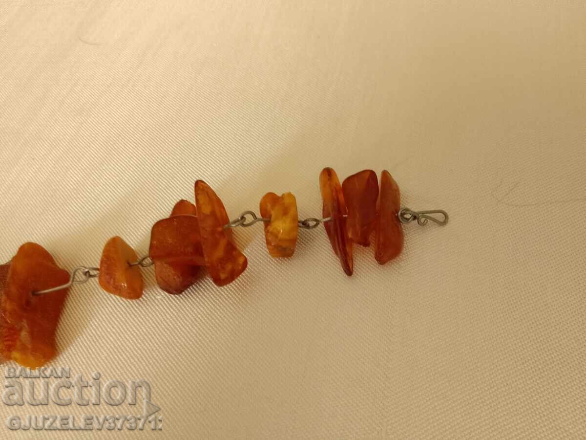 Παράδοση Παλαιό Βραχιόλι από Ακατέργαστο Κεχριμπάρι Παράδοση Παλαιό Βραχιόλι από Ακατέργαστο Κεχριμπάρι