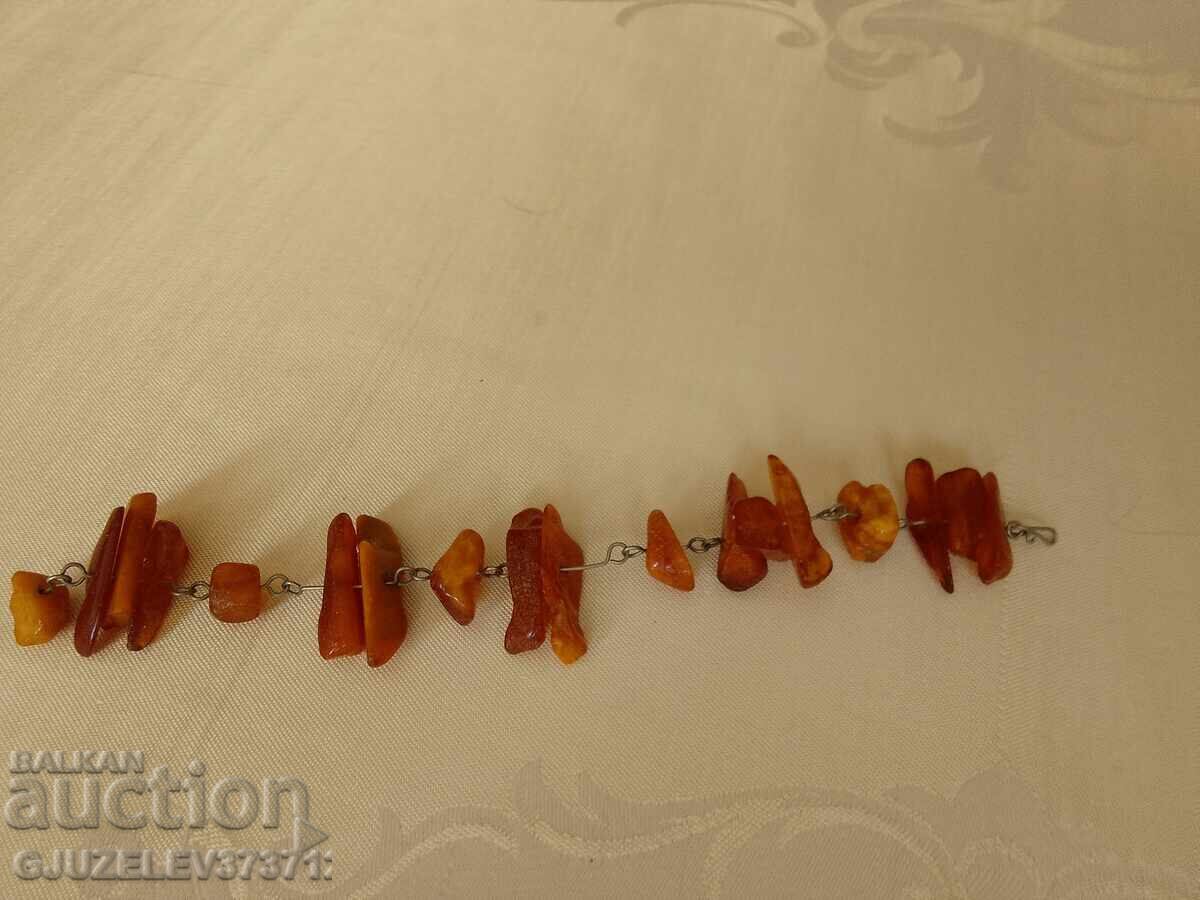 Παλαιό Βραχιόλι από Ακατέργαστο Κεχριμπάρι - 5 Παλαιό Βραχιόλι από Ακατέργαστο Κεχριμπάρι - 5