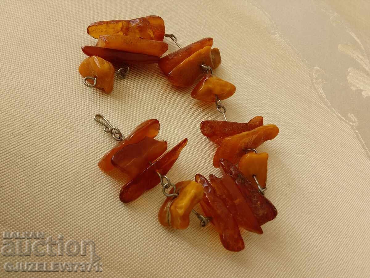 Παλαιό Βραχιόλι από Ακατέργαστο Κεχριμπάρι - 7 Παλαιό Βραχιόλι από Ακατέργαστο Κεχριμπάρι - 7