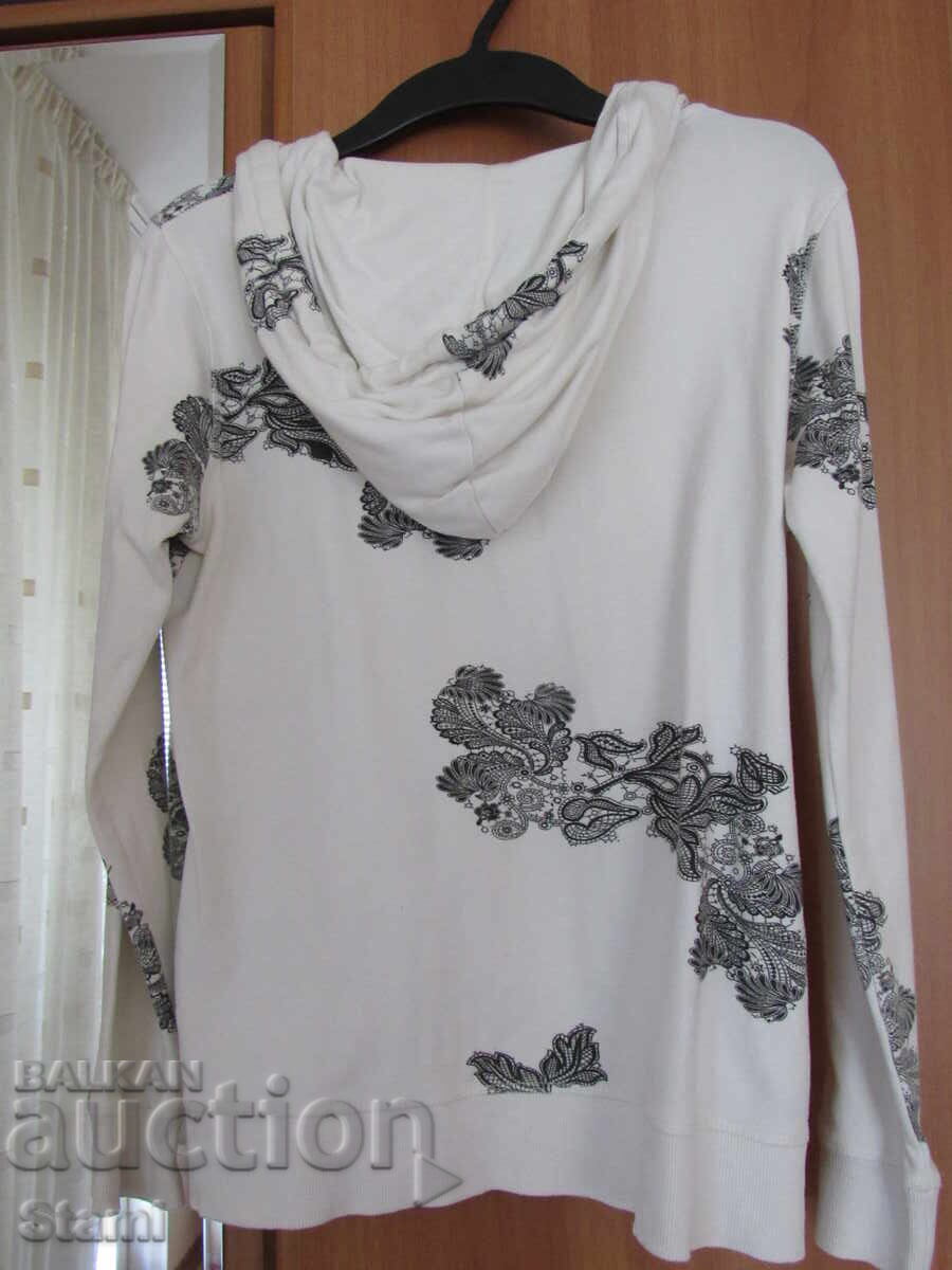 Λευκό γυναικείο φούτερ με στάμπα ARIZONA, μέγεθος 10/12 Μ - 5