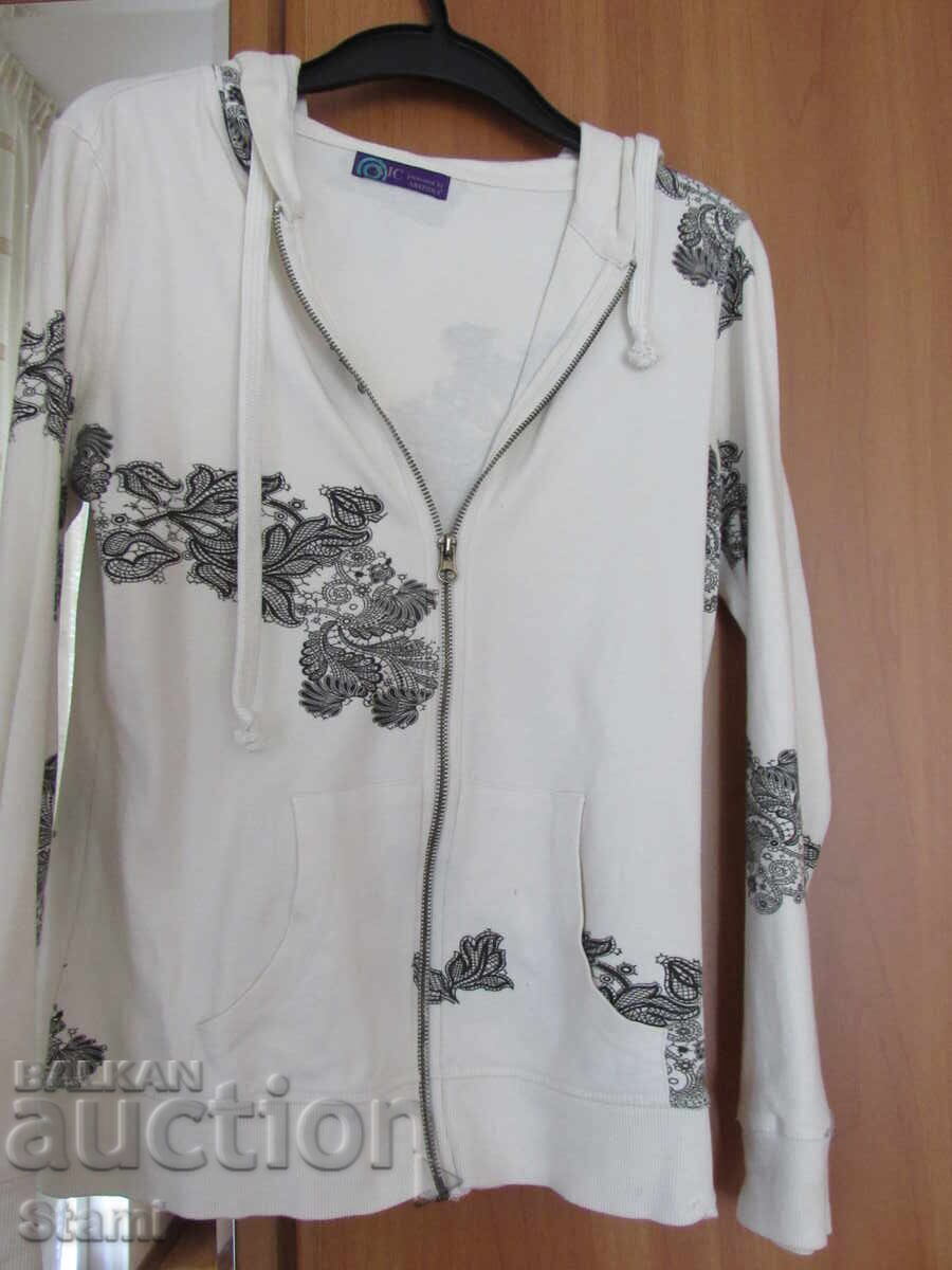 Λευκό γυναικείο φούτερ με στάμπα ARIZONA, μέγεθος 10/12 Μ - 6