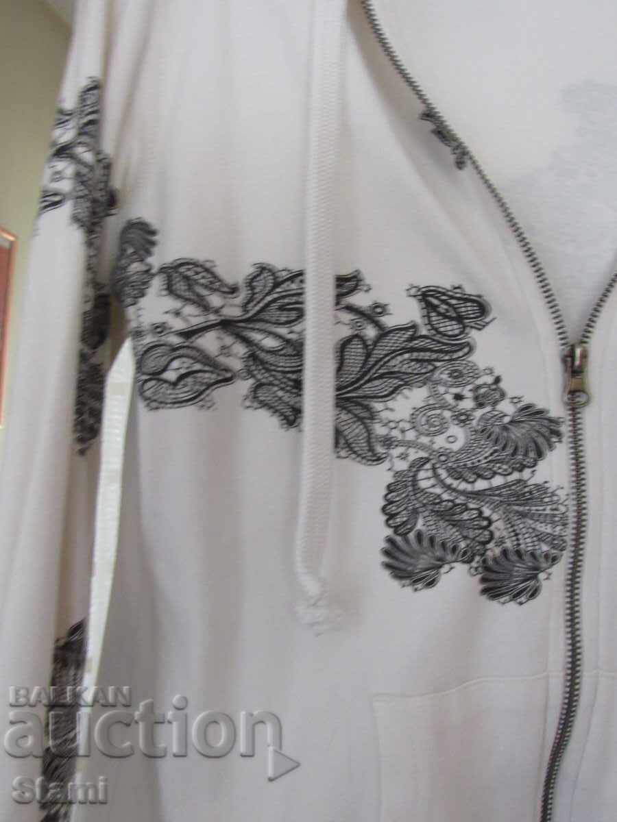 Λευκό γυναικείο φούτερ με στάμπα ARIZONA, μέγεθος 10/12 Μ - 7