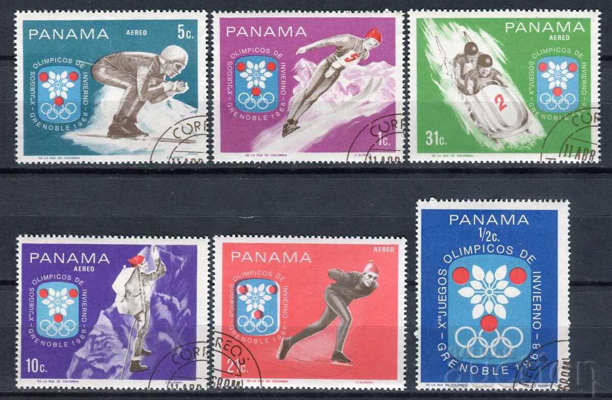 Панама 1968г. CTO - Спорт, Олимпийски игри