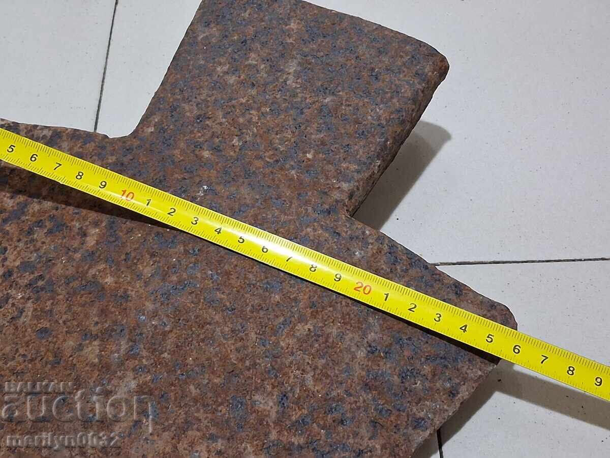 Παλιό σφυρήλατο άροτρο με γκραβούρες, άροτρο, άροτρο - 6