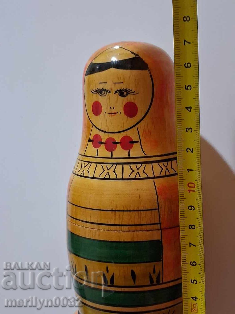 Jucărie pentru copii păpușă matrioșka matrioșki 7 bucăți URSS cu preț 139.90 BGN | € 71.53