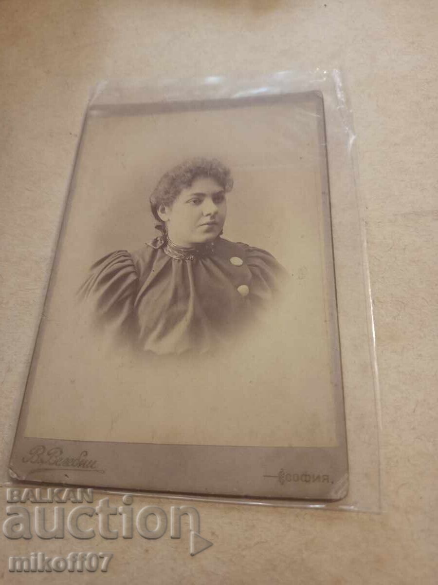 Photograph cardboard photography Václav Velebný Sofia