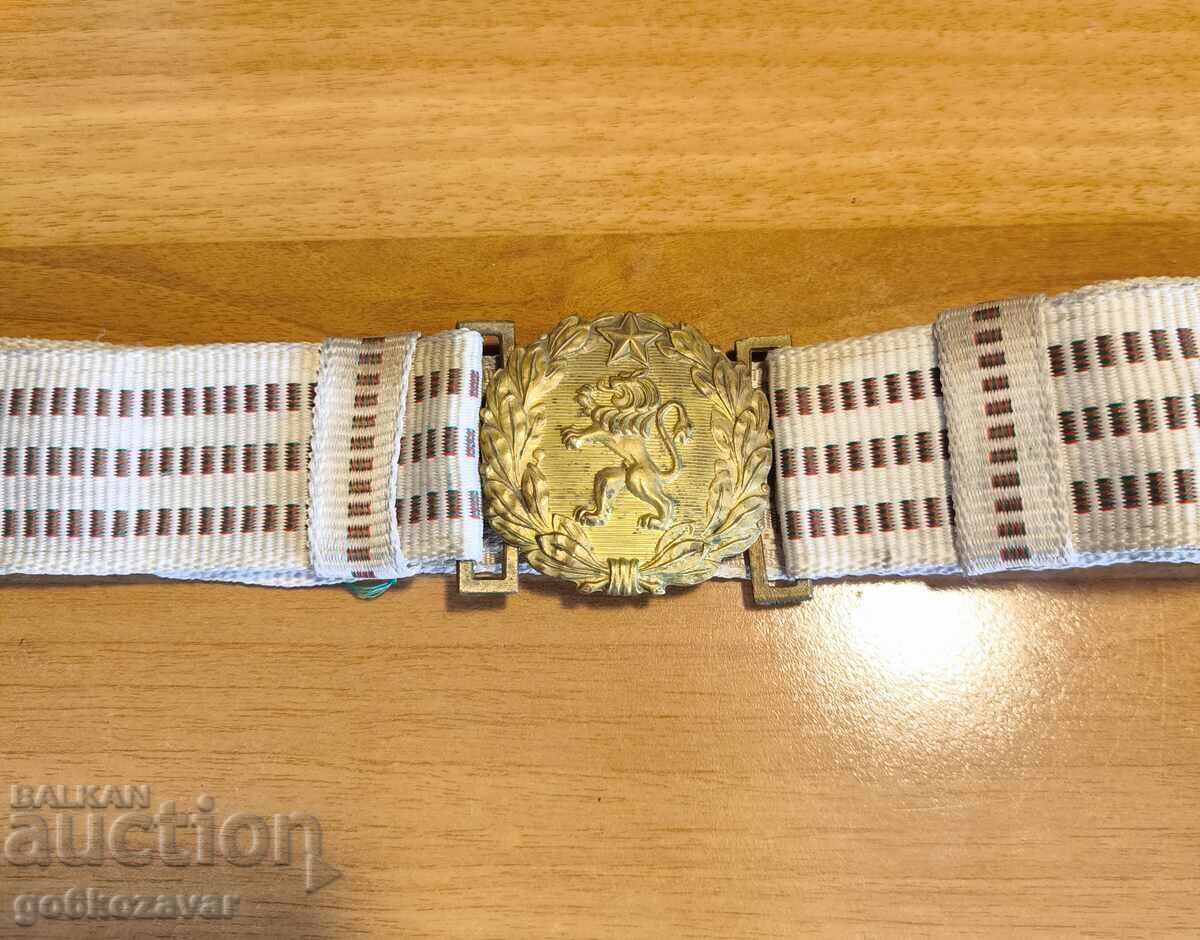 Officer's Parade Belt BNA SOC Buckle Buckle LION Officer's Parade Belt BNA SOC Buckle Buckle LION