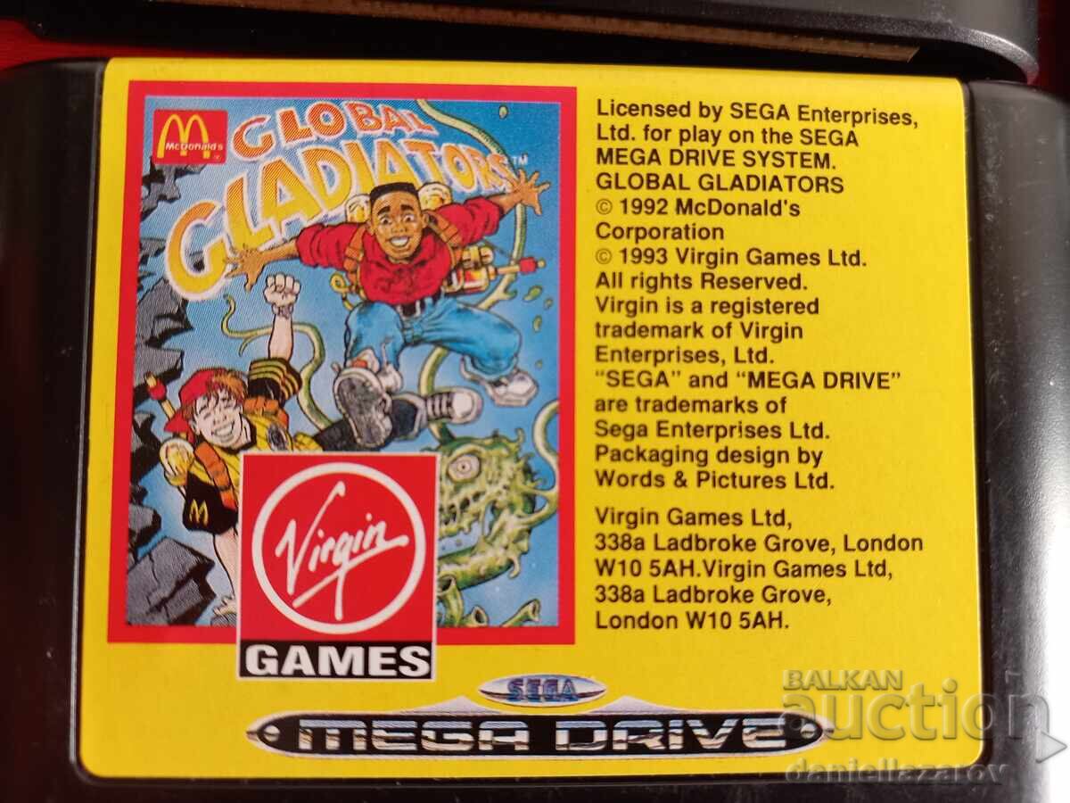 Παράδοση SEGA Αυθεντικά Ρετρό ΠΑΙΧΝΙΔΙΑ για Sega Mega Drive 1990s